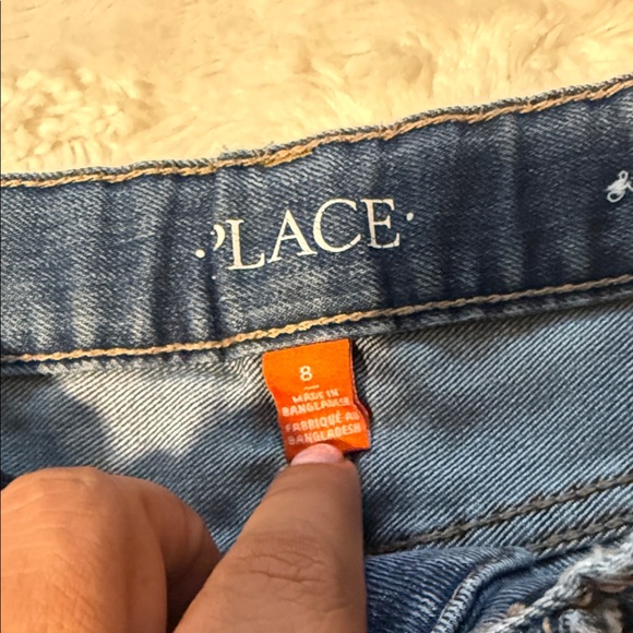 The Children's Place Blue Denim Shorts. Boys size 8 - Picture 3 of 6